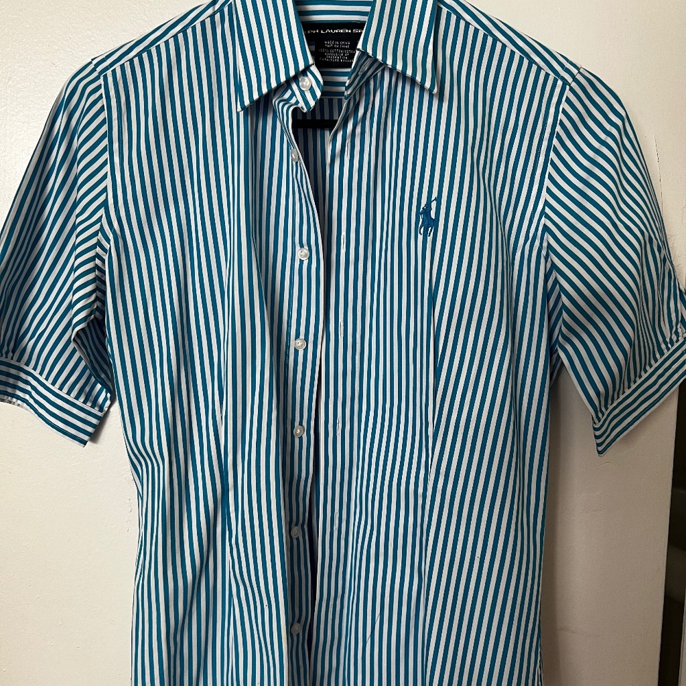 Ralph Lauren short sleeve button down shirt